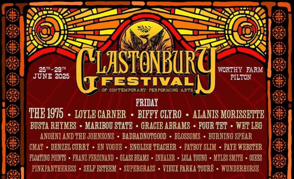 Glastonbury line up 2025