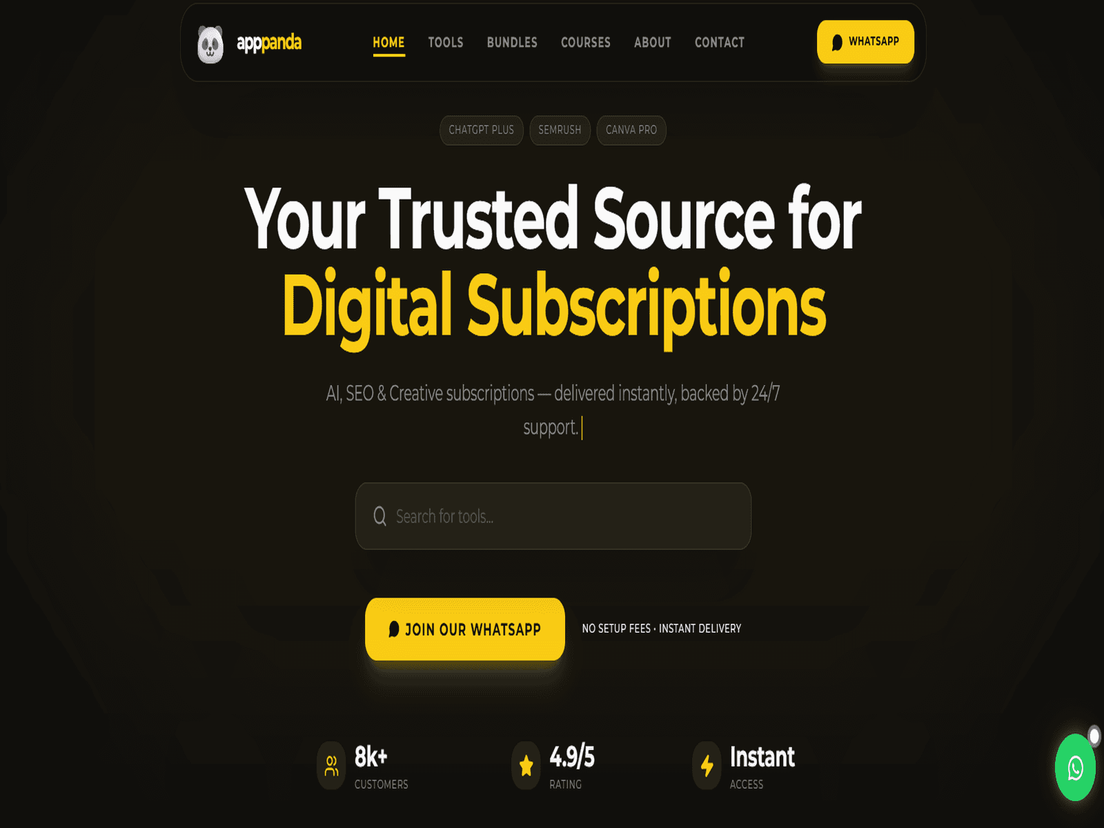 AppPanda — project by Vision Giants