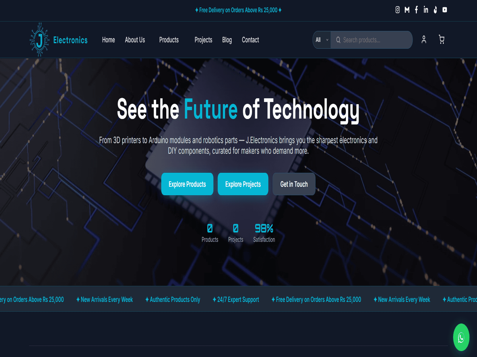 J Electronic — project by Vision Giants